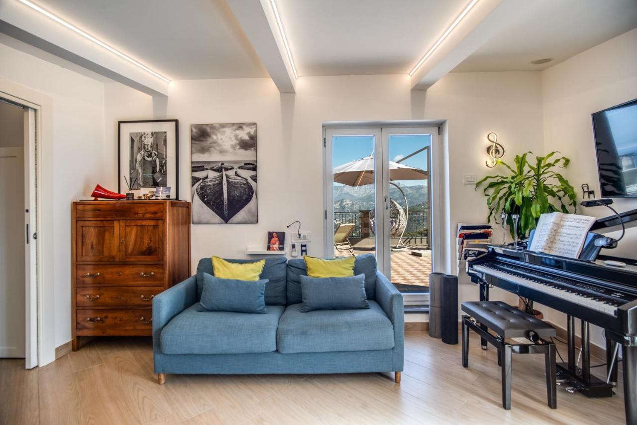 Villa Caruso Private Heated Pool & Sea View Sorrento Exterior foto