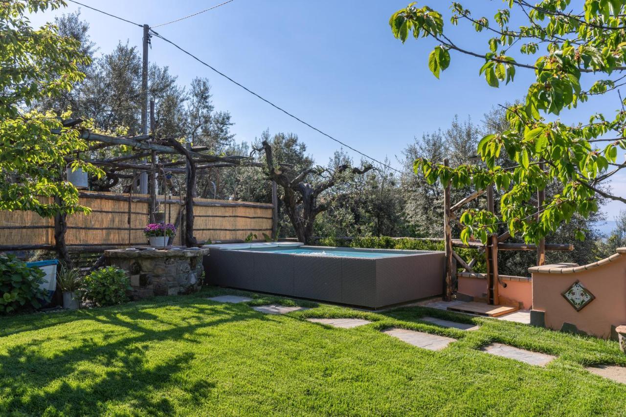 Villa Caruso Private Heated Pool & Sea View Sorrento Exterior foto