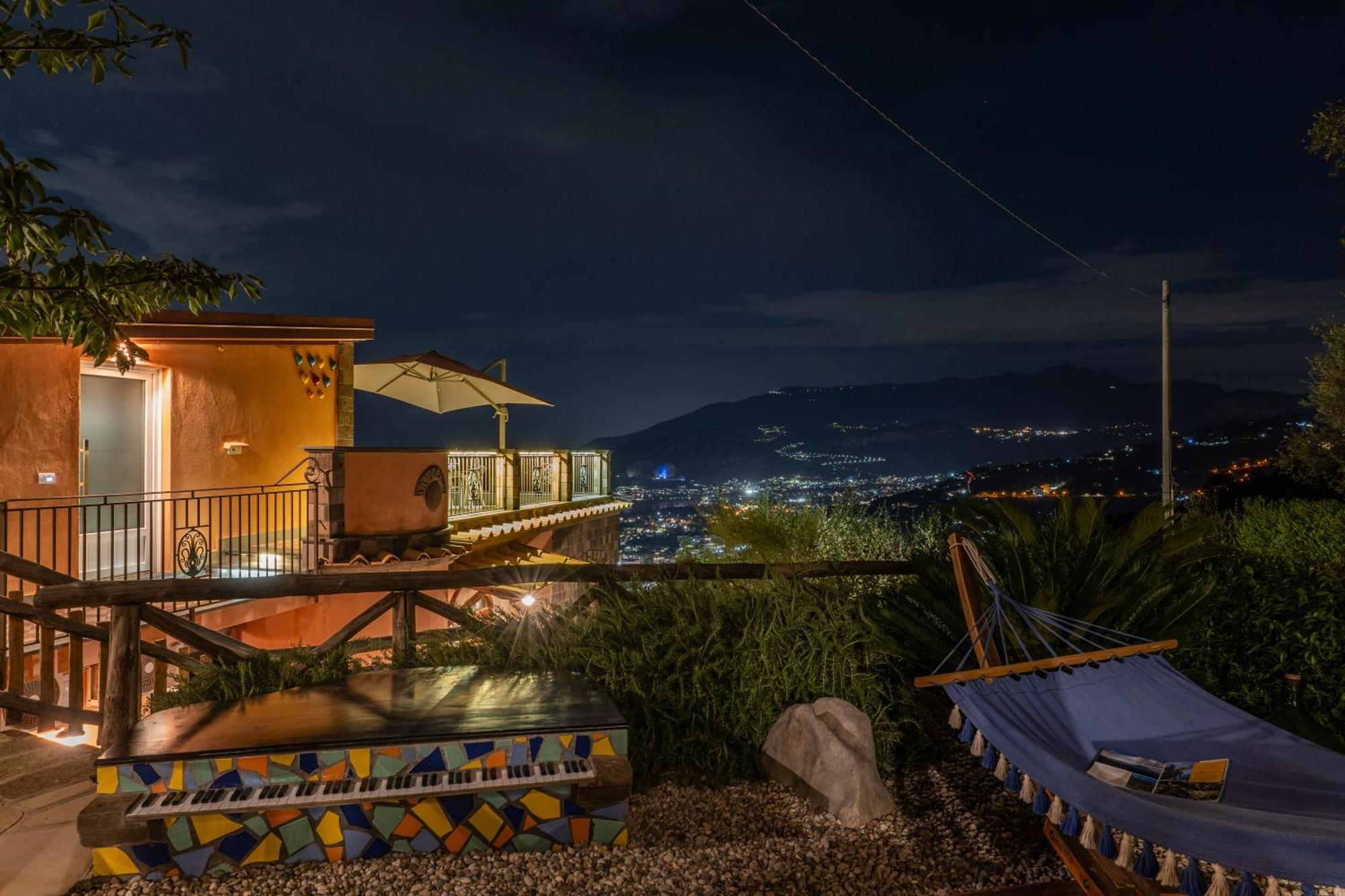Villa Caruso Private Heated Pool & Sea View Sorrento Exterior foto