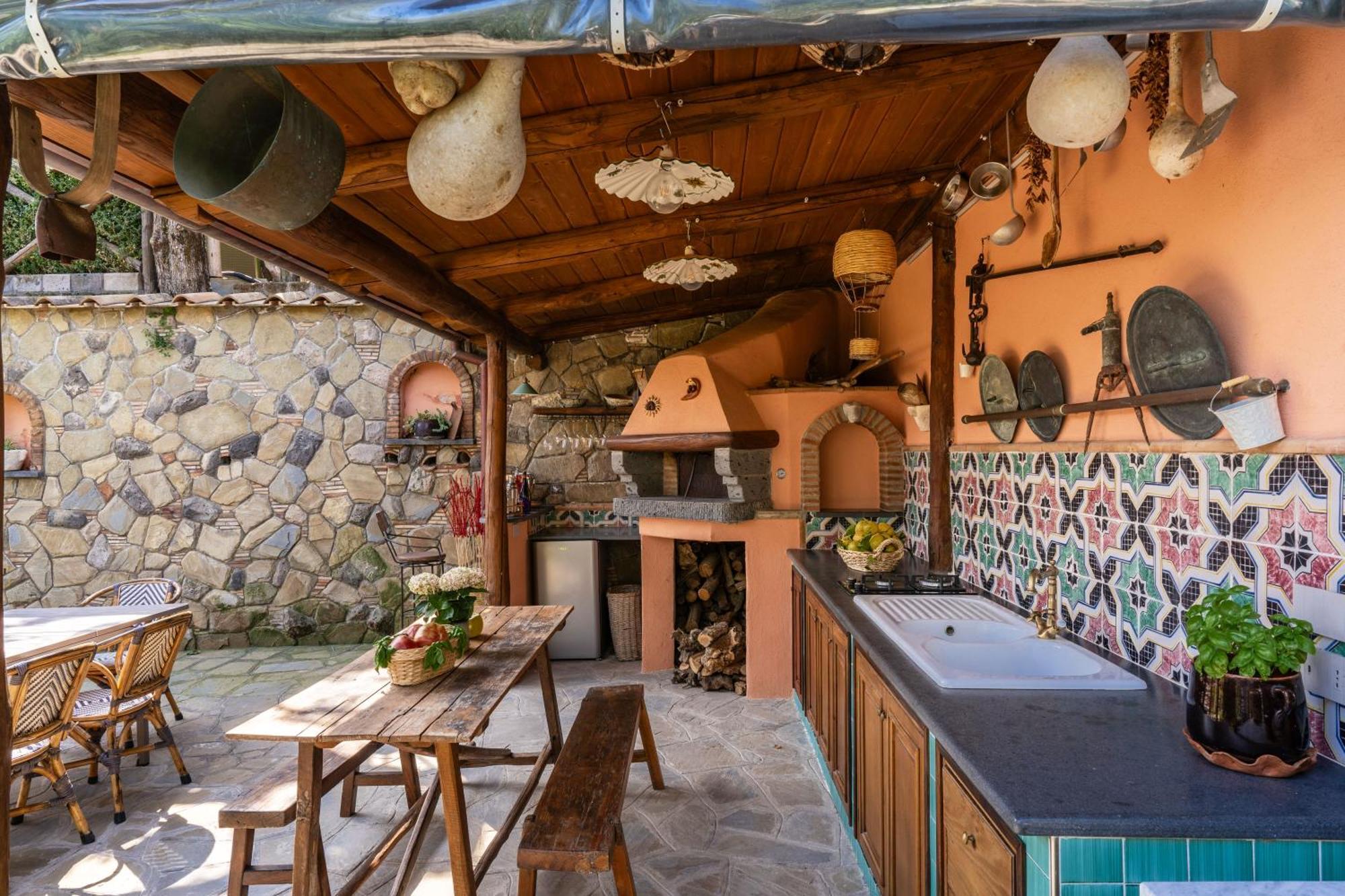 Villa Caruso Private Heated Pool & Sea View Sorrento Exterior foto